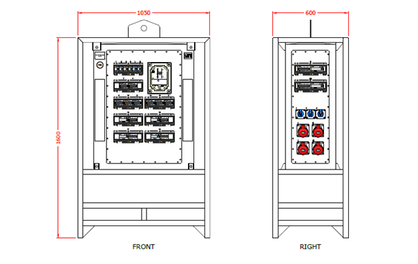 Armoire de distribution de location DIS400 - Image 2